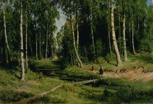 Koivumetsässä, 1883